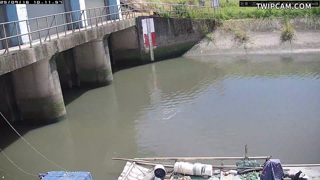 水利署水資源 第一河川分署 壯東第三大排水門外水位監視