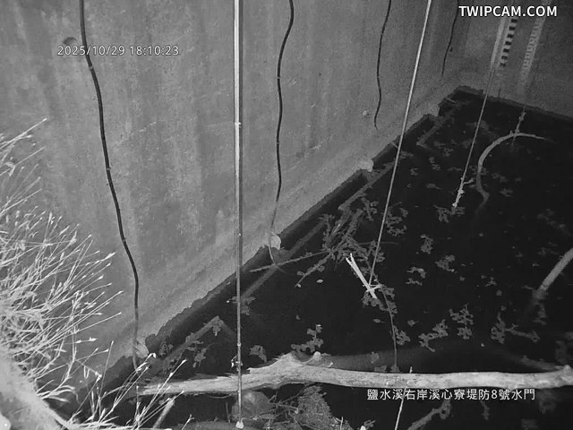水利署水資源 第六河川分署 鹽水溪右岸溪心寮堤防8號水門  監視器 距離3.5公里