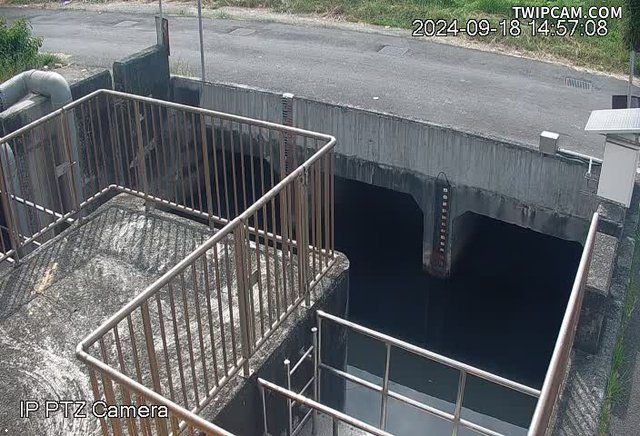 水利署水資源 嘉義縣政府水利處 內田排水(新塭電信局後方)-攝影機畫面#1 距離254公尺