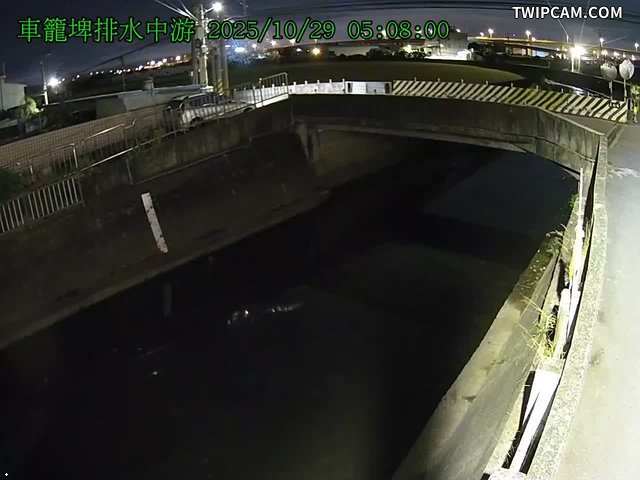 水利署水資源 台中市政府水利局 臺中韌性影像監視站-霧峰區車籠埤排水下游 距離1.8公里