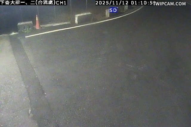 水利署水資源 雲林縣政府水利處 下崙大排一、二(合流處)CH1 距離754公尺