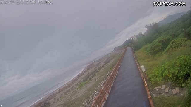 水利署水資源 第九河川分署 化仁海堤 槍型攝影機 距離2.8公里