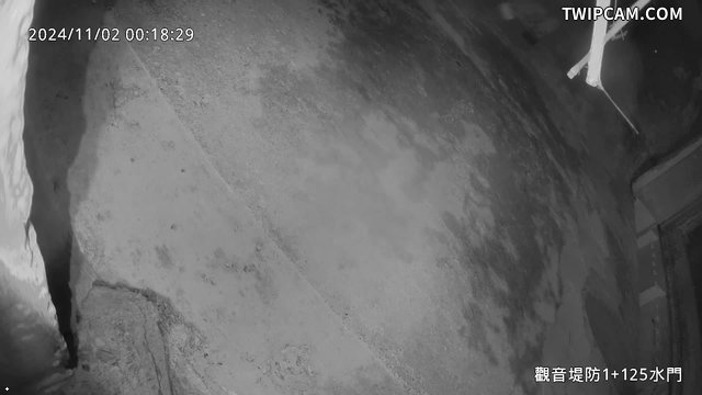 水利署水資源 第九河川分署 觀音堤防1+125水門 槍型攝影機 距離2.2公里