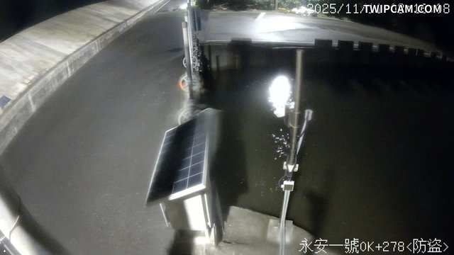水利署水資源 第二河川分署 桃園市感潮段永安一號海堤 0K+278 監視器(內水防盜) 距離6.8公里