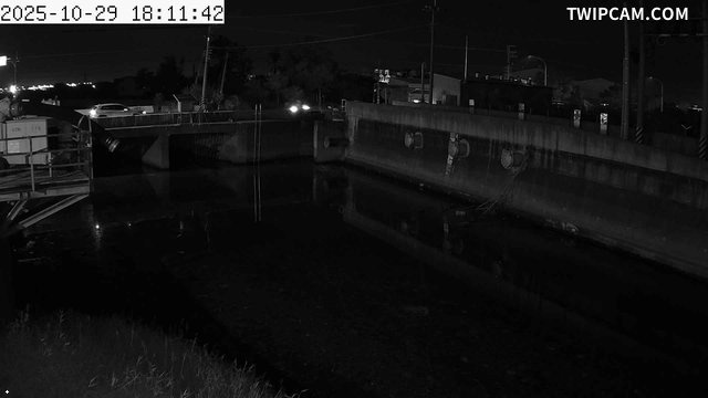 水利署水資源 臺南市政府水利局 埤頭橋水位影像 距離2.9公里