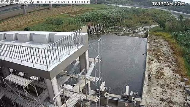 水利署水資源 雲林縣政府水利處 元長客厝排水抽水站CH4 距離3.4公里