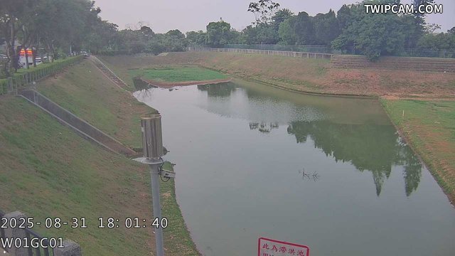 水利署水資源 台中市政府水利局 十三寮滯洪池影像