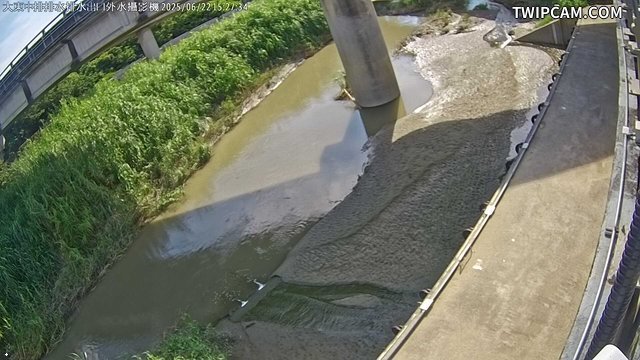 水利署水資源 第五河川分署 大東中排排水排水出口外水攝影機 距離2.5公里
