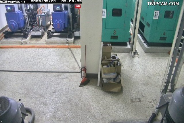 水利署水資源 雲林縣政府水利處 海口排水抽水站CH2