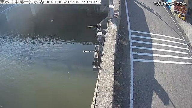 水利署水資源 雲林縣政府水利處 東水井中排一抽水站CH4 距離104公尺