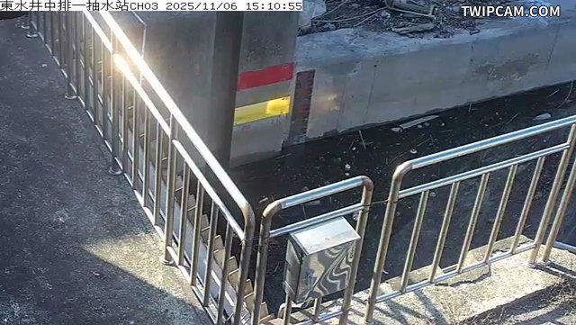 水利署水資源 雲林縣政府水利處 東水井中排一抽水站CH3 距離104公尺