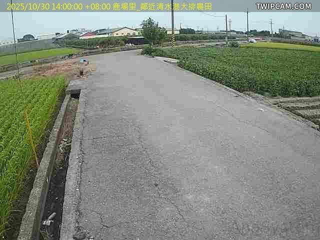 水利署水資源 雲林縣政府水利處 鹿場里_鄰近清水港大排農田