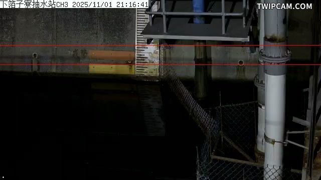 水利署水資源 雲林縣政府水利處 下箔子寮抽水站CH3_辨識後圖片 距離634公尺