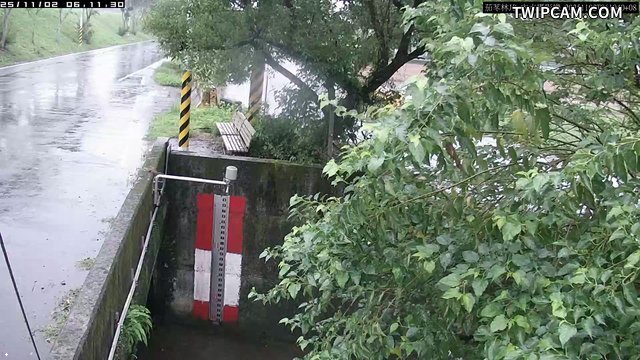 水利署水資源 第一河川分署 茄苳林排水門內水位監視 距離5.7公里