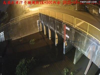 水利署水資源 第三河川分署 烏溪右岸汴子頭堤防1K+300 距離1.1公里