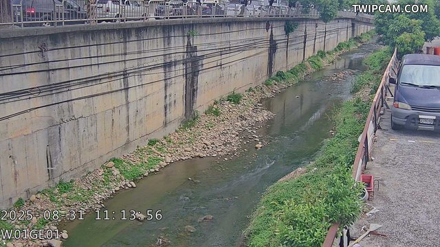 水利署水資源 台中市政府水利局 林厝排水下游影像