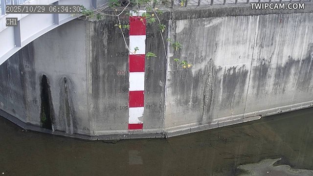 水利署水資源 臺南市政府水利局 新吉工業區滯洪池1號攝影機 距離6公尺