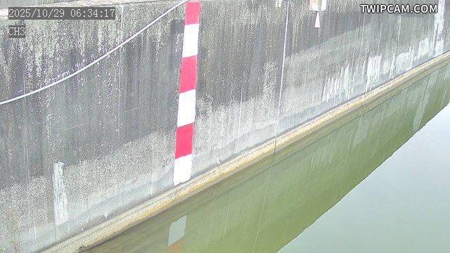 水利署水資源 臺南市政府水利局 新吉工業區滯洪池3號攝影機 距離6公尺