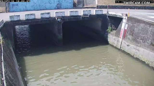 水利署水資源 第一河川分署 壯東第二大排水門內水位監視