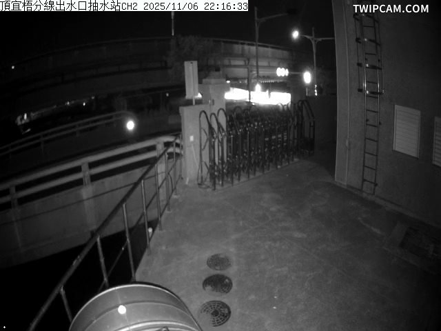 水利署水資源 雲林縣政府水利處 頂宜梧分線出水口抽水站CH2 距離180公尺