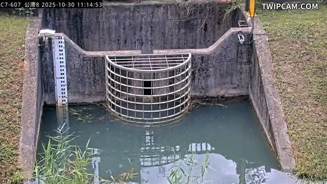水利署水資源 桃園巿政府水務局(智慧防汛) C7-607_公滯8滯洪池 距離1.3公里