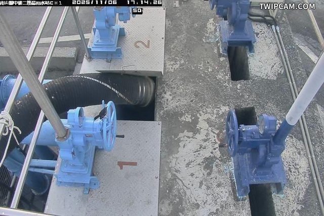 水利署水資源 雲林縣政府水利處 南山腳中排二簡易抽水站CH1 距離893公尺