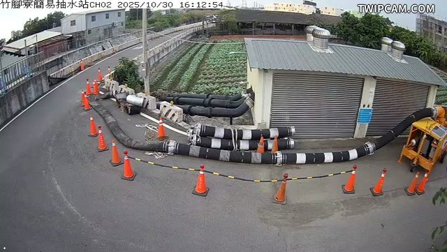 水利署水資源 雲林縣政府水利處 竹腳寮簡易抽水站CH2 距離1.3公里