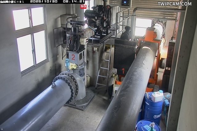 水利署水資源 雲林縣政府水利處 烏麻園小排抽水站CH1 距離1.4公里