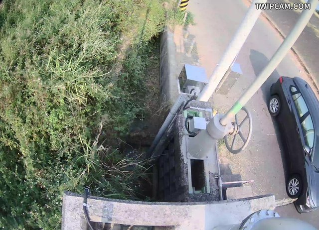 水利署水資源 第五河川分署 溪底寮堤防 2K+360 內水槍機 距離1.1公里