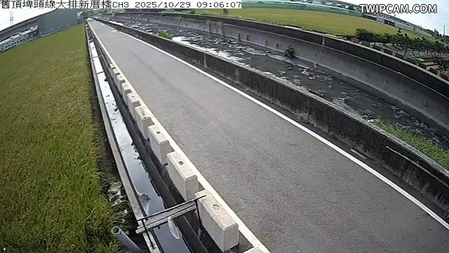 水利署水資源 雲林縣政府水利處 舊頂埤頭線大排新厝橋CH3 距離2.1公里