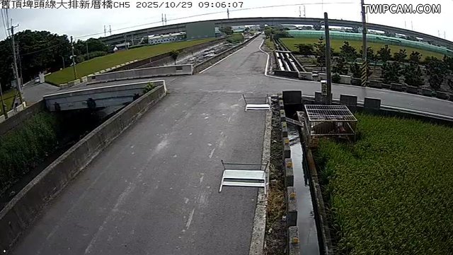 水利署水資源 雲林縣政府水利處 舊頂埤頭線大排新厝橋CH5 距離2.1公里