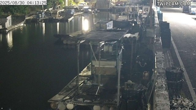水利署水資源 臺南市政府水利局 龍山漁港水位影像