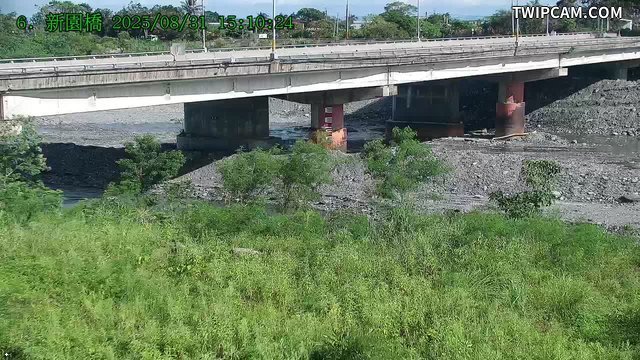 水利署水資源 臺東縣政府水利科 新園橋CCTV