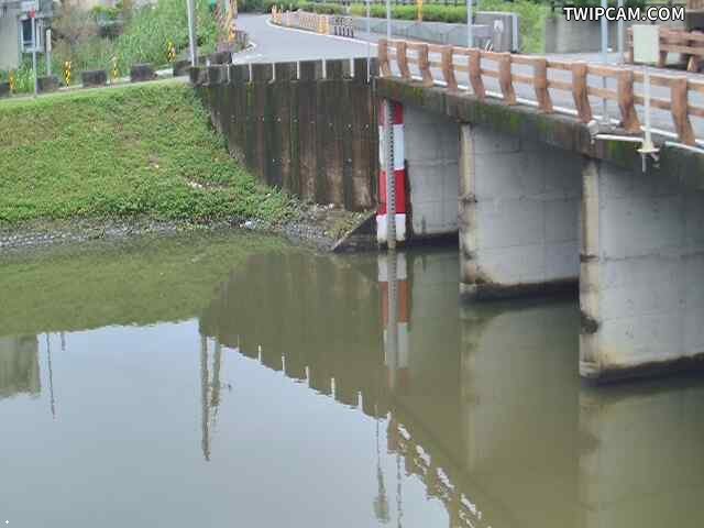 水利署水資源 第一河川分署 五結平行排水路防潮閘門內水位監視 距離1.1公里