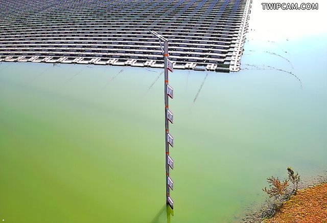 水利署水資源 高雄市政府水利局 五甲尾滯洪池監看影像 氣溫16℃