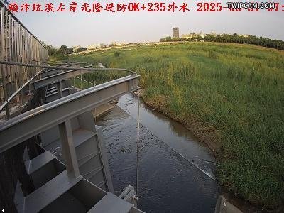 水利署水資源 第三河川分署 頭汴坑溪左岸光隆堤防OK+235