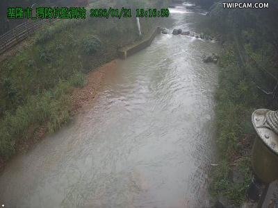 水利署水資源 基隆市政府水利科 瑪陵坑溪監測站 距離1.1公里