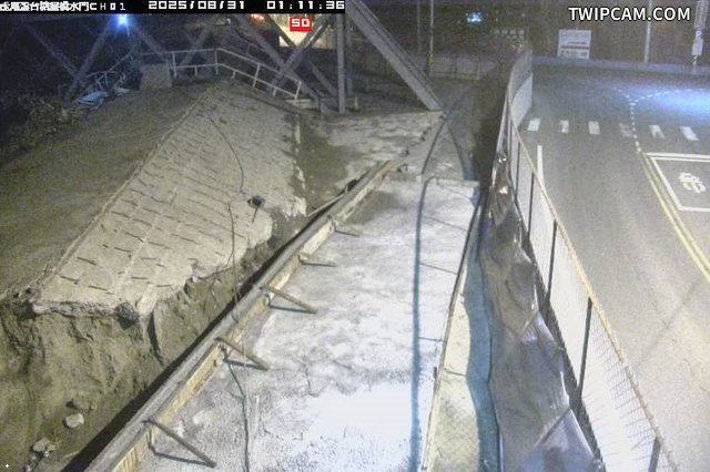 水利署水資源 雲林縣政府水利處 虎尾溪台糖鐵橋水門CH1