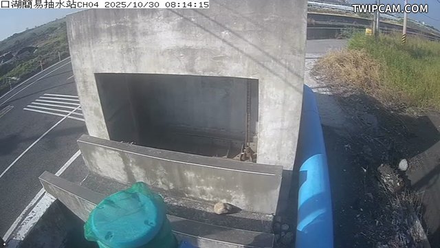 水利署水資源 雲林縣政府水利處 口湖簡易抽水站CH4 距離881公尺