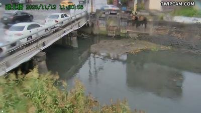 水利署水資源 新竹市政府消防局 港北橋CCTV 距離1.3公里
