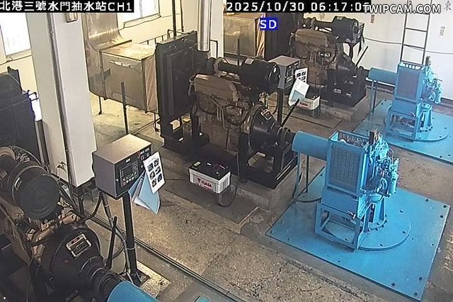 水利署水資源 雲林縣政府水利處 北港三號水門抽水站CH1 距離2.5公里