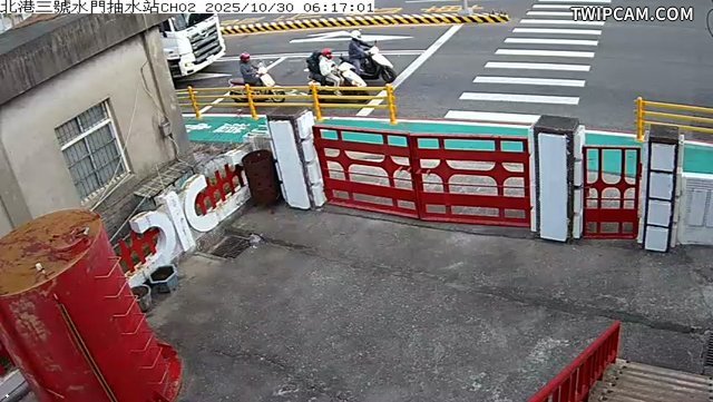 水利署水資源 雲林縣政府水利處 北港三號水門抽水站CH2 距離2.5公里