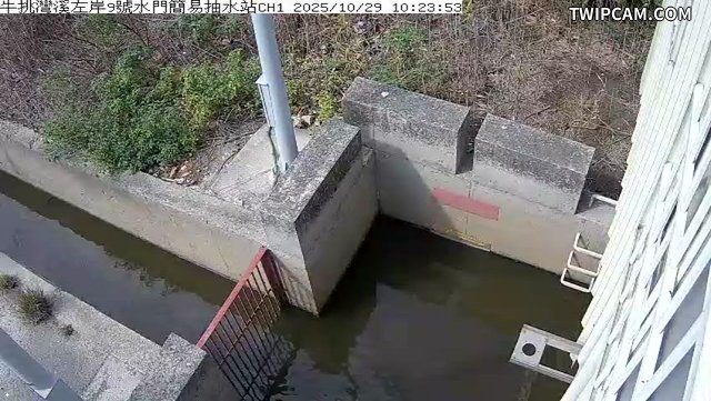 水利署水資源 雲林縣政府水利處 牛挑灣溪左岸9號水門簡易抽水站CH1 距離1.1公里