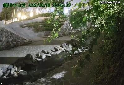 水利署水資源 台中市政府水利局 臺中韌性影像監視站-中區柳川中山堂上游