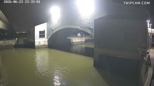 水利署水資源 臺南市政府水利局 六成排水大型水門 距離1.9公里