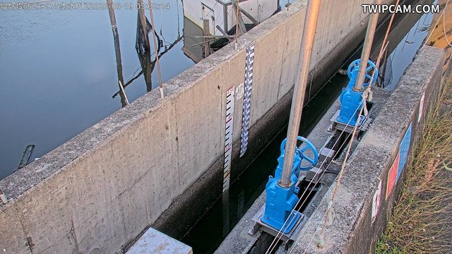 水利署水資源 第五河川分署 塭仔堤防2k+975水門監測站 距離4.3公里