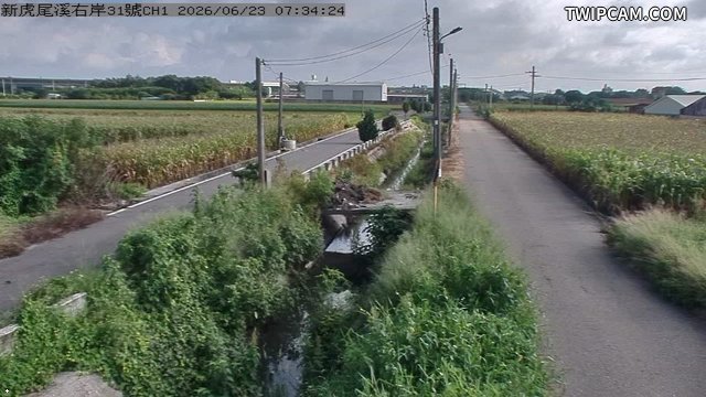 水利署水資源 雲林縣政府水利處 新虎尾溪右岸31號 氣溫0℃
