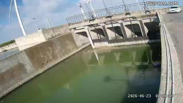 水利署水資源 第四河川分署 43號閘門監測站 氣溫0℃