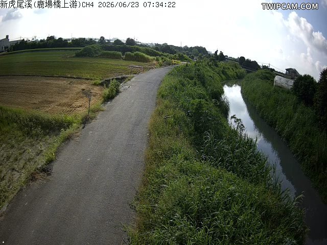 水利署水資源 雲林縣政府水利處 新虎尾溪(鹿場橋上游) 氣溫0℃