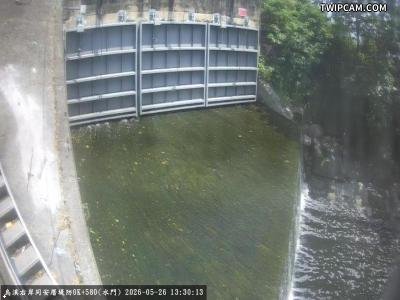 水利署水資源 第三河川分署 烏溪右岸同安厝堤防0K+580(水門) 距離1.4公里